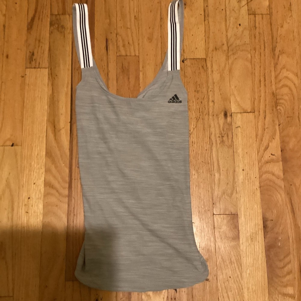 Adidas cross back tank top